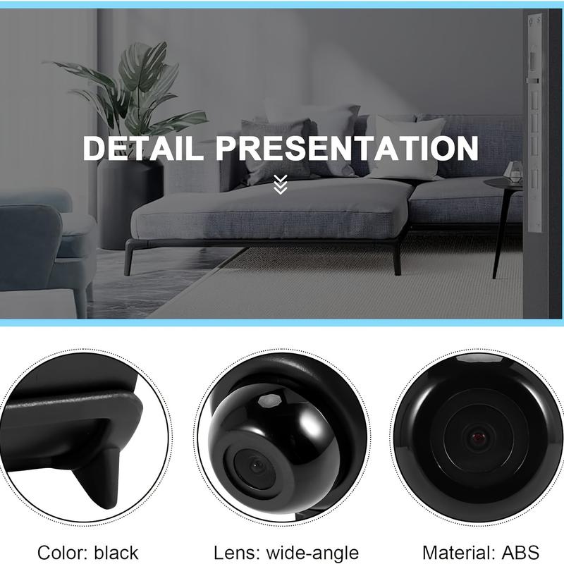 mini camera cctv Intelligent High-definition Mini Camera, IP Camera, Internal Security, Baby Monitor, Movie Shooting, Wi Fi Anytime, Anywhere, Butler's Good Helper Can Remotely View