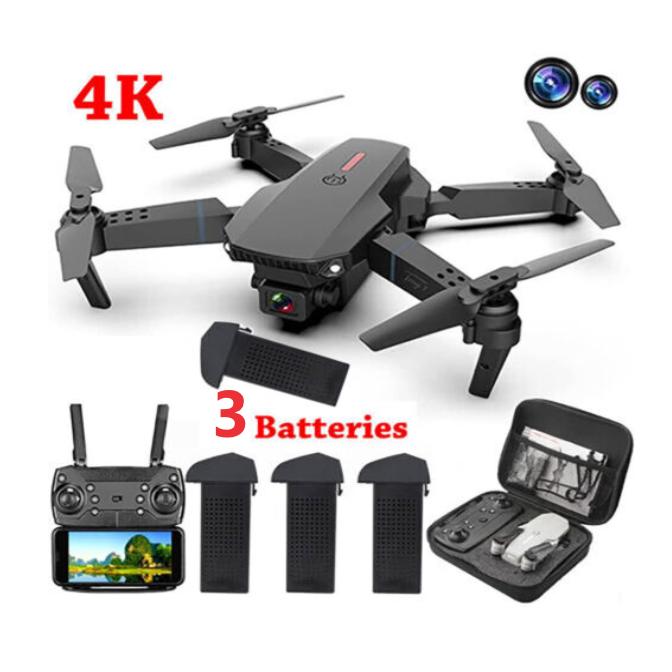 2022 new RC drone 4K HD wide angle camera WiFi FPV dual camera quadcopter