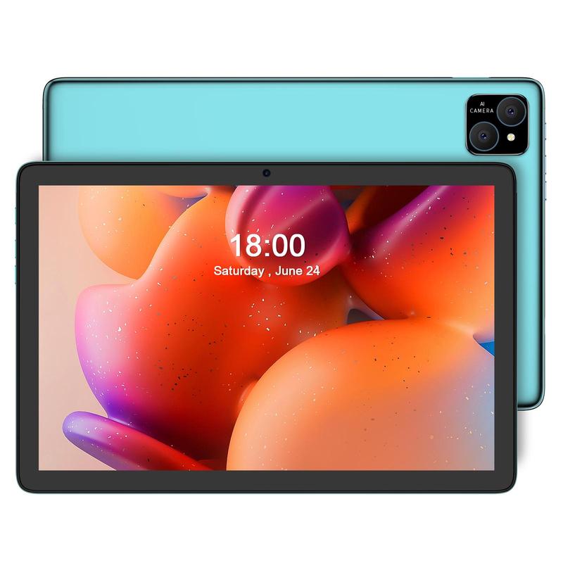 10.1 Inch Android 13 Tablet for Summer, HD Large Screen Dual Channel Speaker Tablets with 128G Storage, 2.4G 5G WiFi Wireless Tablet Electronics, Tablet Oara Niños, Phones & Tablets Products, Learning Tablet Gadgets