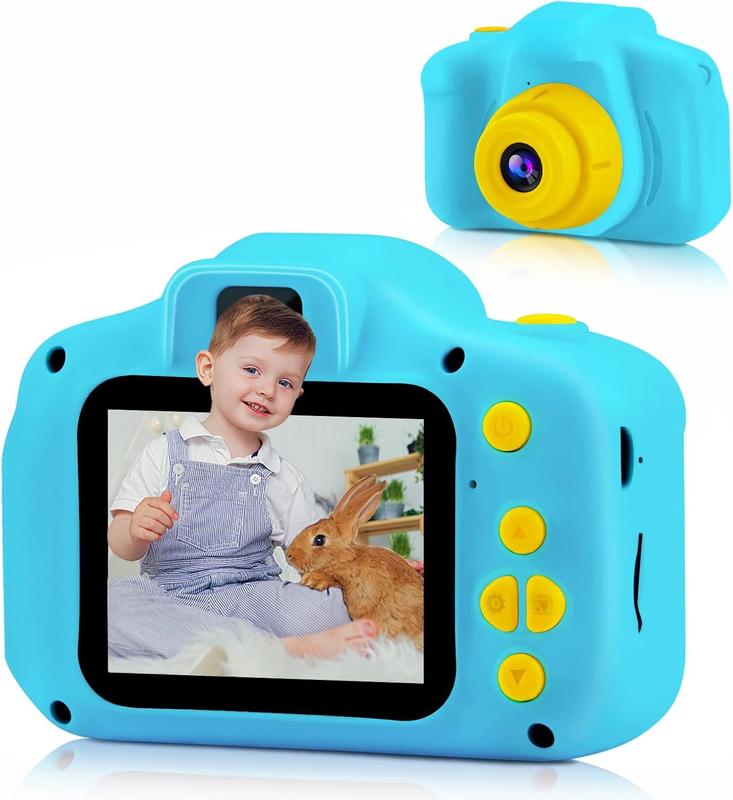 Camera Boys Toy - Camera for  Boys Birthday Gifts 3 4 5 6 7 8 9 Year Old Children Toy Toddler Video Digital Camcorder IPS 2 Inch(No sd Card)