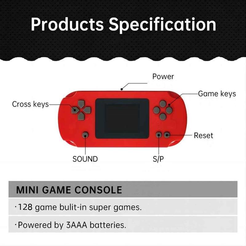 Portable Gaming Consoles, Mini Handheld Games Console, Video Game Console with Built-in Games, Retro Game Console, Handheld Gaming Device For Home Use