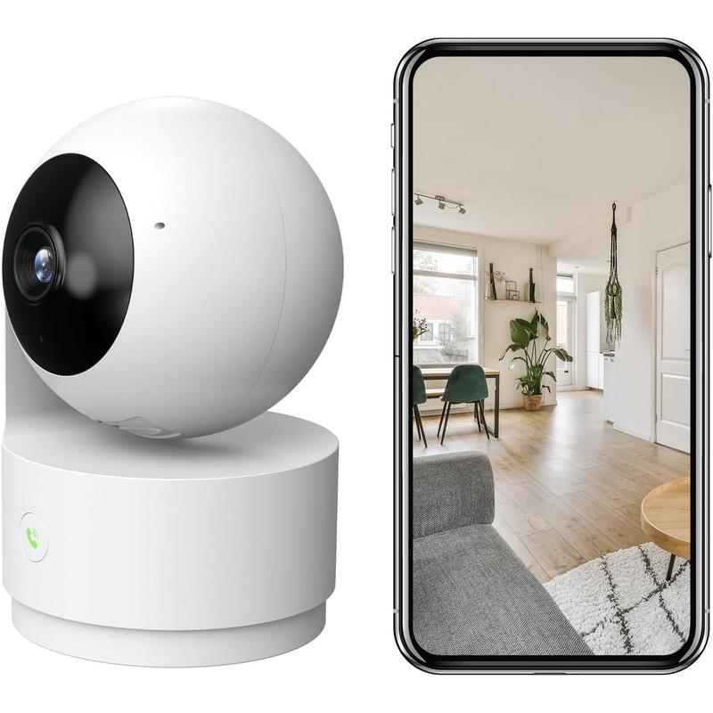 WiFi Home Indoor Camera, Security Camera Wireless Outdoor, Night Vision, AI Motion Detection, 2-Way Talk, Cloud SD Storage