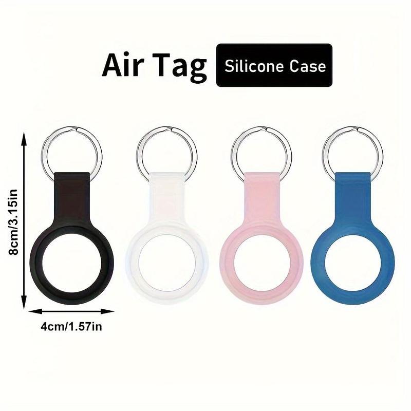 Silicone Protective Case for Apple Airtag (1 Count), Tracker Silicone Protective Case, Positioning and Anti-lost Silicone Case for Airtags