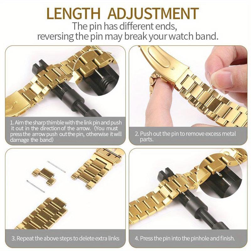 Watch Band & Watch Case Set, 1 Count Rhinestone Decor Watch Band & Watch Case, Wearable Accessories Compatible with iWatch Series Ultra SE 9 8 7 6 5 4 3 2 1