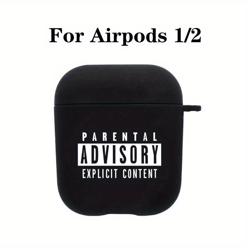 Letters Pattern Earphone Case, 1 Count Wireless Earphone Protective Cover, Earphone Protector for AirPods 1 2 3 Pro Pro2