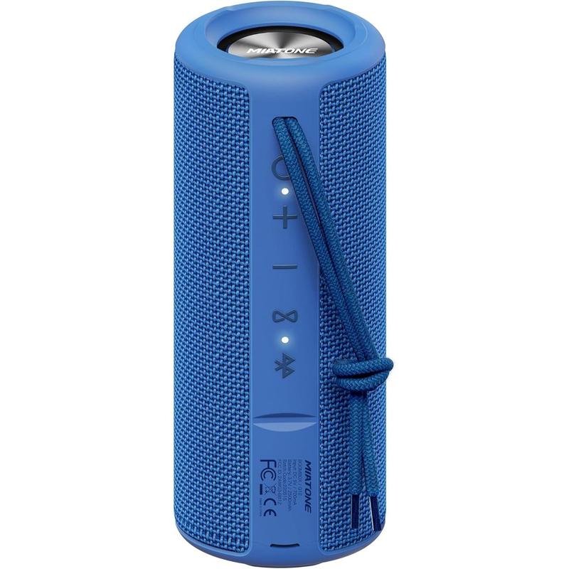 Outdoor Portable Bluetooth Speakers Wireless Speaker Waterproof - Blue