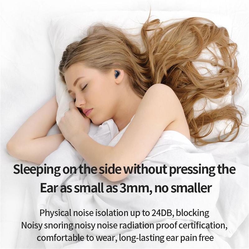 Sleep earphones, invisible mini earbuds, side sleeping sleep  low-key hidden earbuds, working miniature earbuds, small ears,  Audio Headphones Electronic Headset