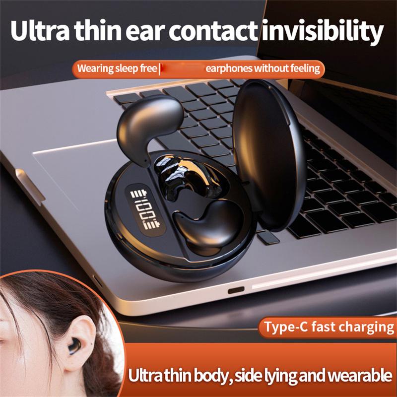 Sleep earphones, invisible mini earbuds, side sleeping sleep  low-key hidden earbuds, working miniature earbuds, small ears,  Audio Headphones Electronic Headset