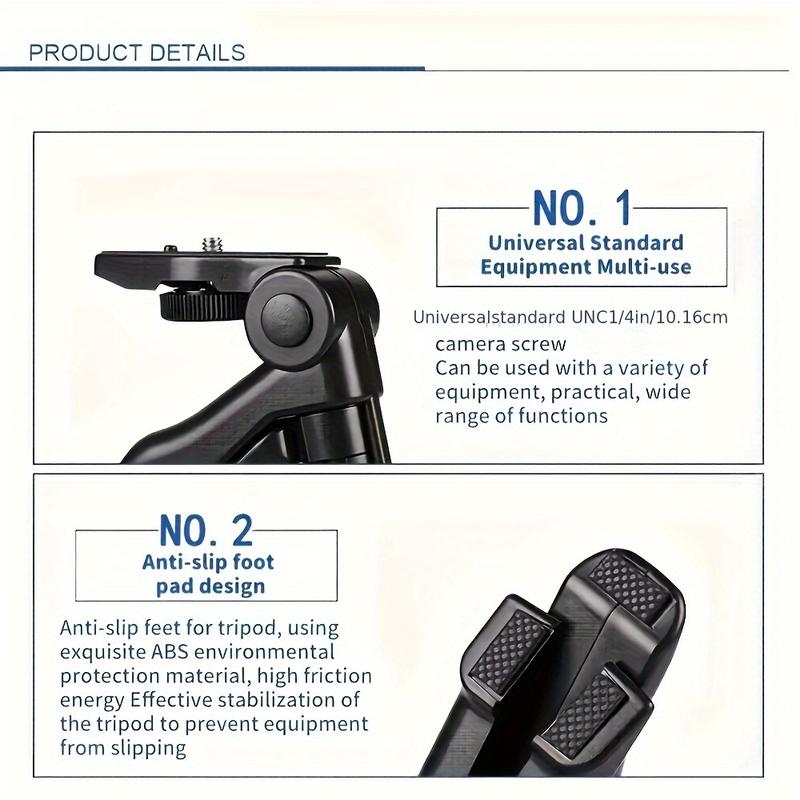 5-in-1 Multi-Purpose Smartphone Stabilizer Rig with 120° Rotation, LED Fill Light, Handheld Selfie Stick Tripod, and Portable Folding Tripod for Interviews, Outdoor Activities, and Day & Night Lighting