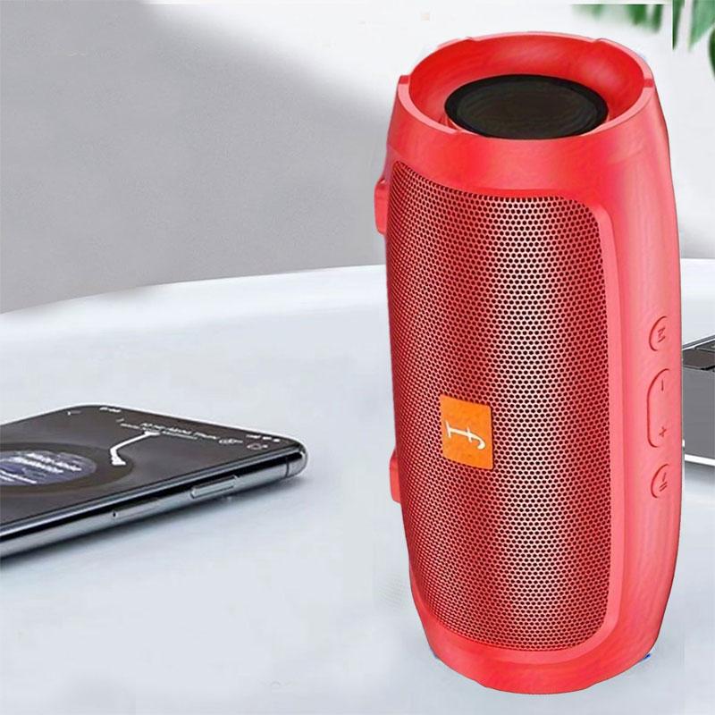 Wireless Bass Speaker- Dual Rechargeable Channel Subwoofer- TWS Stereo- Portable Outdoor Audio connected Smartphone- FM Radio, TF Card, USB Playback Button Cable