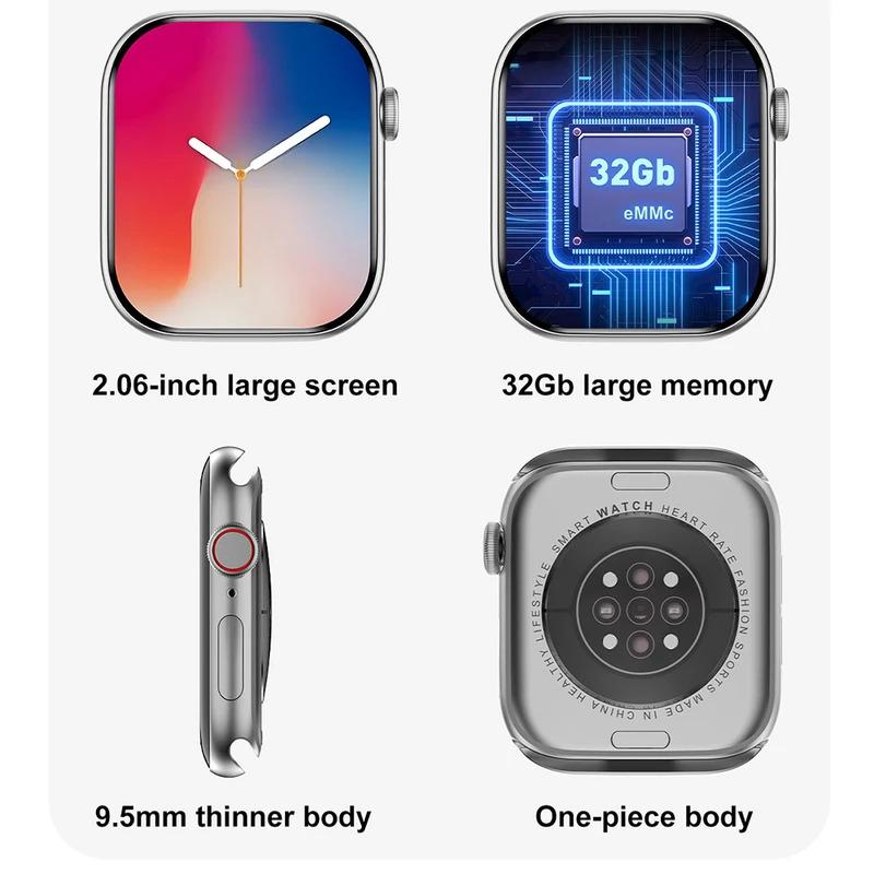 New Series 10 For Apple Watch 10 GPS Smart Watch 4G Memory Music Video NFC Bluetooth Call Waterproof Smartwatch For Android IOS