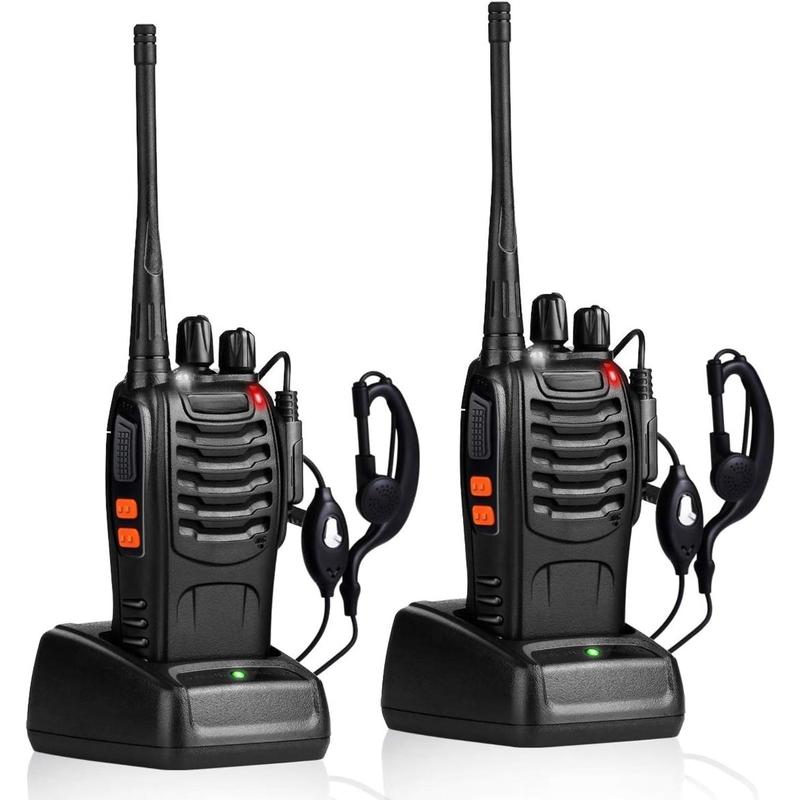 Walkie Talkies Rechargeable Long Range Two-Way Radios ,2-Way Radios UHF Handheld Transceiver Walky Talky with Charger(2 Pack)