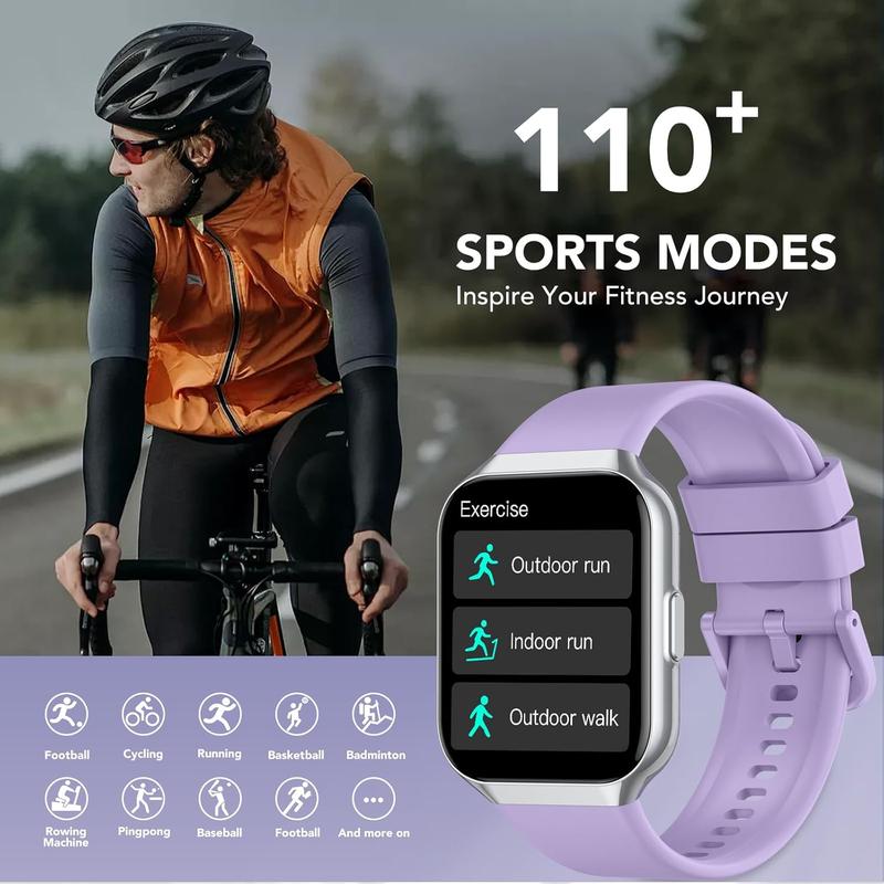 Smart Watch for Men Women (Answer Make Call), 1.96