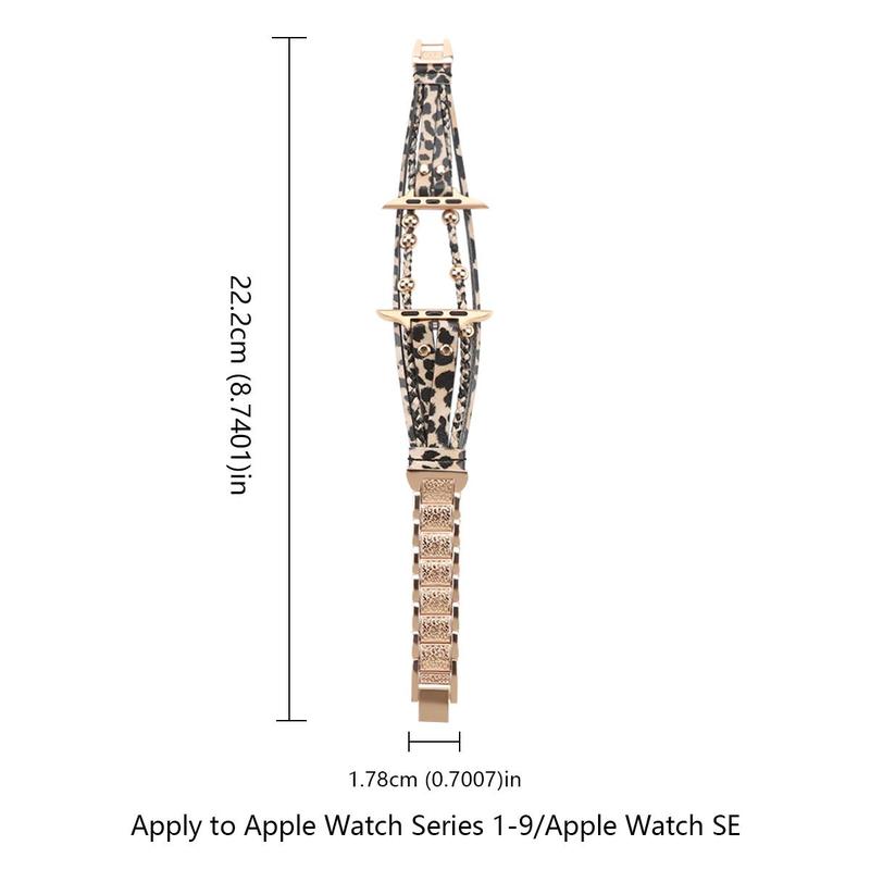 Creative Design Smart Watch Band for iWatch (Band Only), 1 Count Fashionable Watch Band Compatible with Apple Watch, Wearable Device Accessories