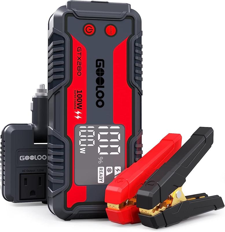 GOOLOO GTX280 3000A Jump Starter & Portable Power Station