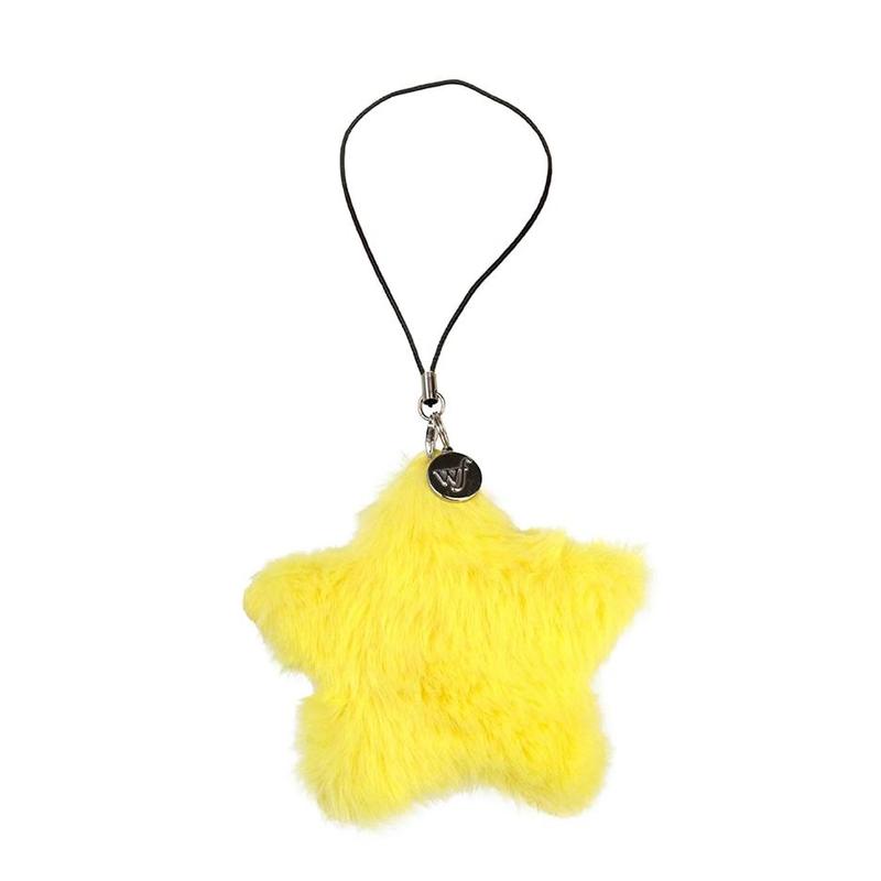 Wildflower Cases - Yellow Fluffy Star Charm, Limited Edition Accessories