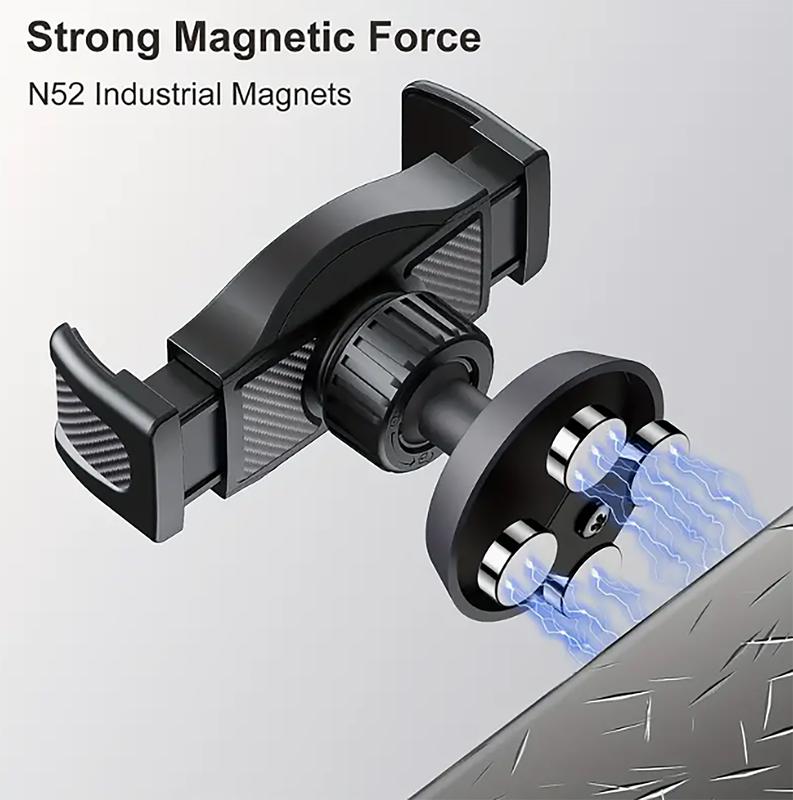 Magnetic Phone Holder Mount, 360 Rotation Phone Magnetic Mount for Gym, Magnet Base Phone Holder for Most Cellphones