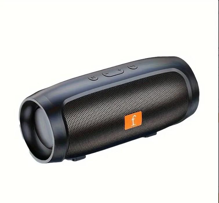 Mini Portable Wireless Bass Speaker- Dual Channel Subwoofer with Smartphone- Rechargeable- TWS Stereo- Outdoor Party, Camping- FM Radio, TF Card, USB Playback Audio Button