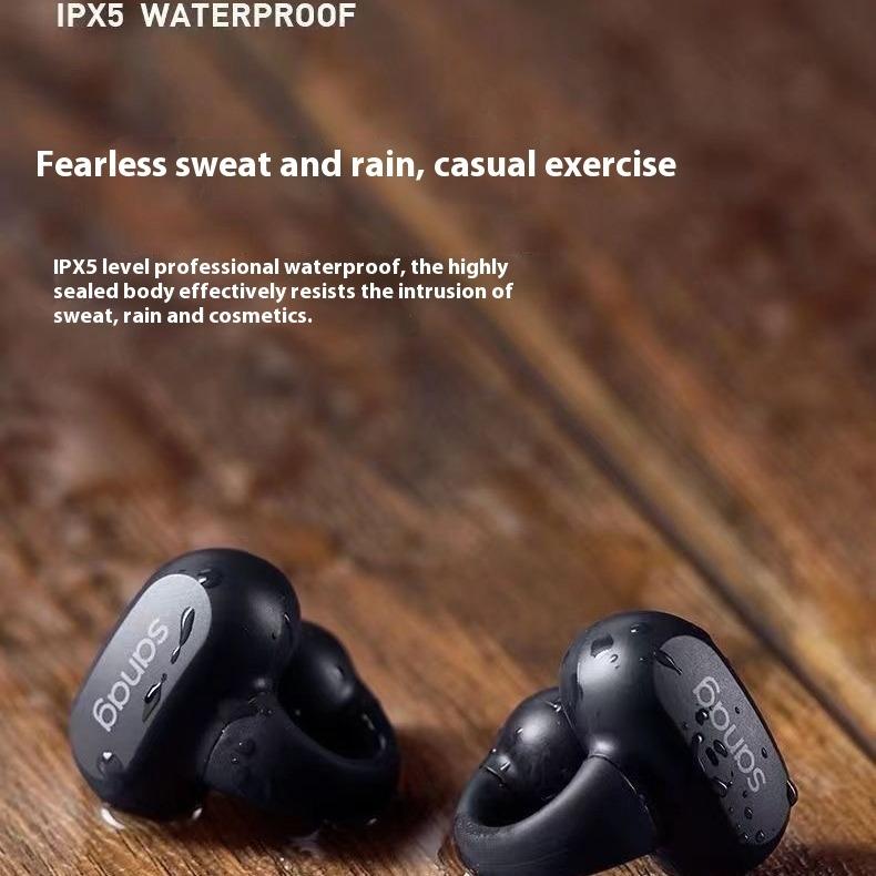 Air Conduction Mini Wireless Earbuds, SANAG True Wireless Open Headphones Bluetooth,3D Stereo Sound,SF EARS Audio Technology,AI Translation Earbuds