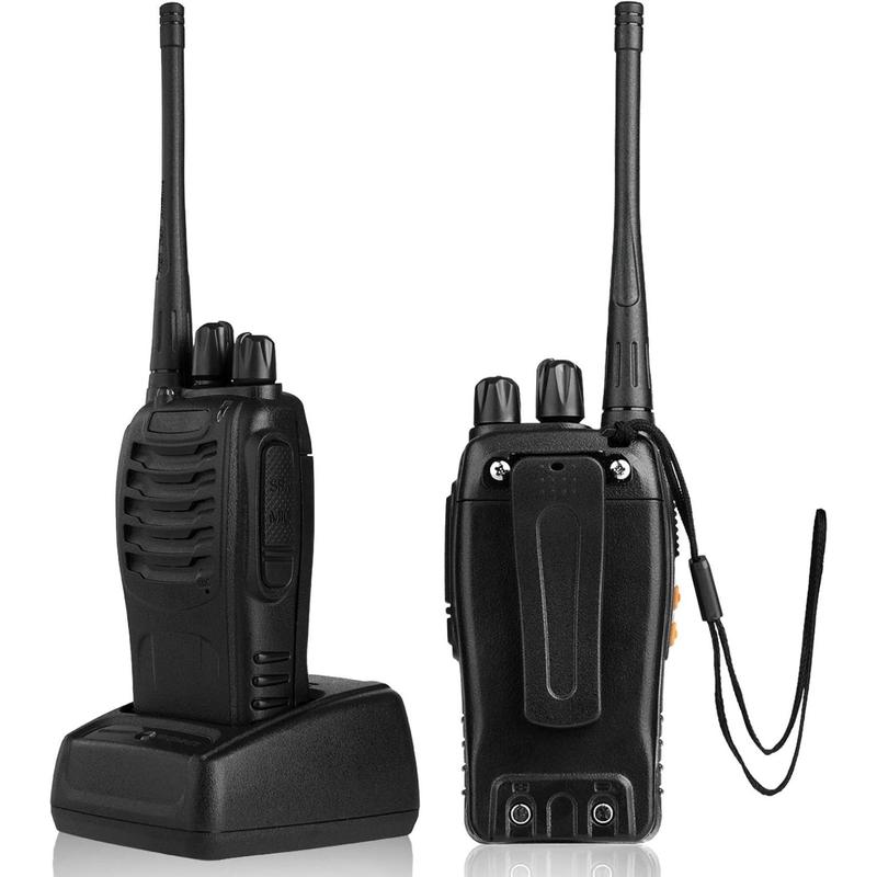 Walkie Talkies Rechargeable Long Range Two-Way Radios ,2-Way Radios UHF Handheld Transceiver Walky Talky with Charger(2 Pack)