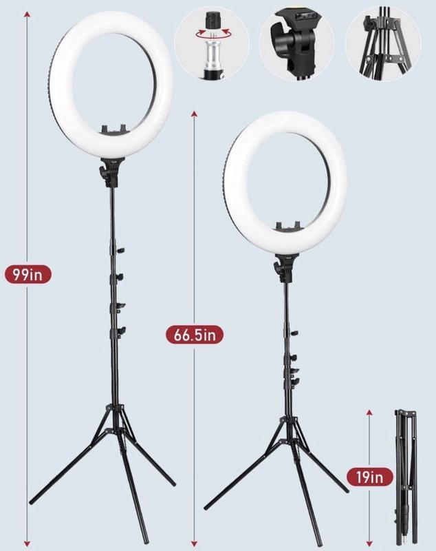 Fill light (2 of set, Large one:18INCH& Small one :10 INCH) Accessories Phone