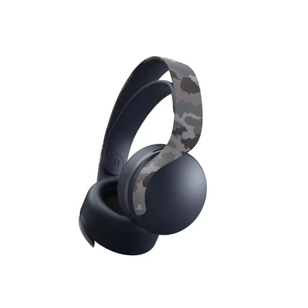 PlayStation Pulse 3D Wireless Headset for PS5, PS4, and PC - Gray Camouflage