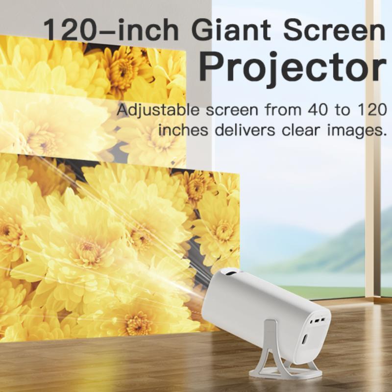 Portable Projector, High-definition Resolution Projector, Home Use Projector for Home Bedroom Living Room Outdoor Viewing