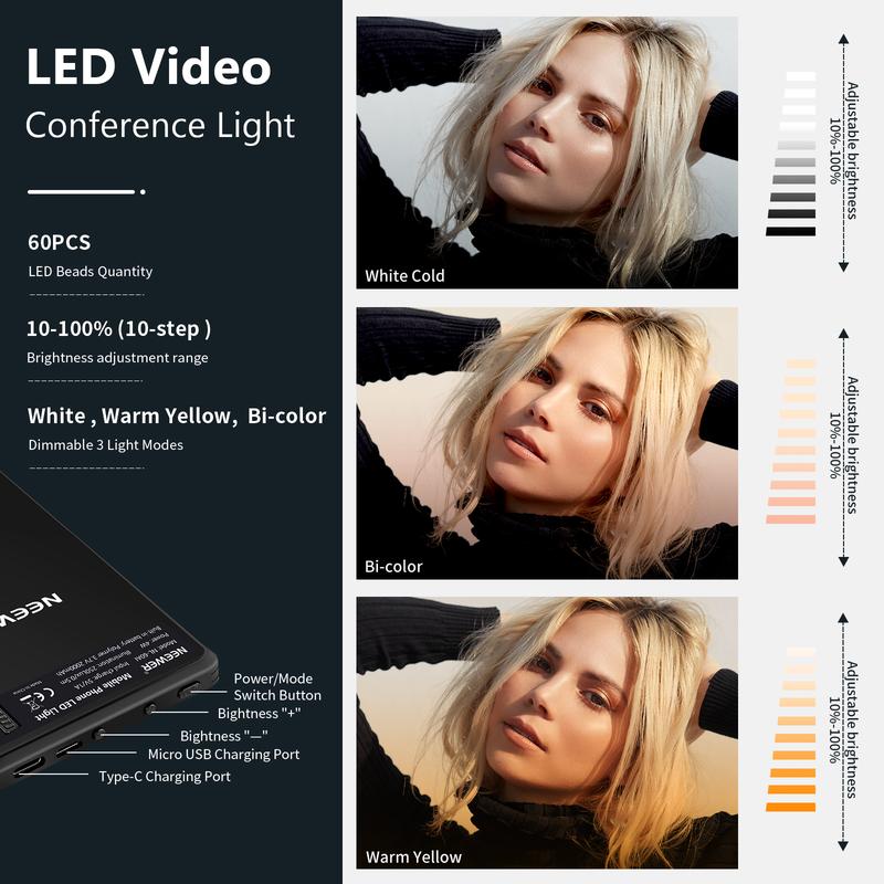 NEEWER NL-60AI LED Video Conference Light