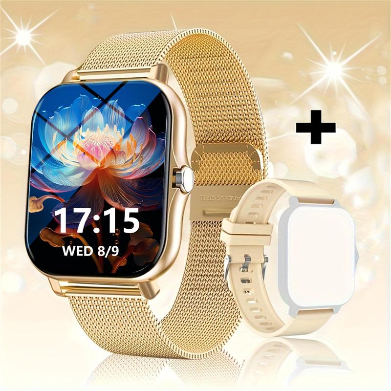 Multifunctional Smart Watch, 1 Count USB Rechargeable Fashion Digital Watch, Wireless Call & Message Reminder, Suitable for Android and iPhone Phones