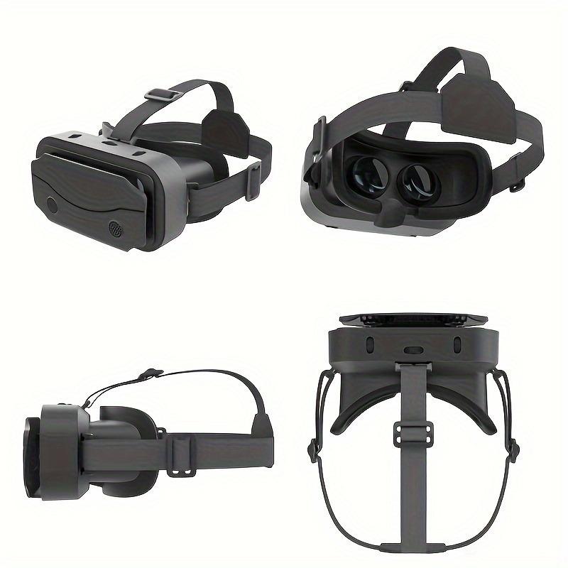 Adjustable VR Headset for Smartphones - Lightweight, Portable 3D Gaming Glasses with Compatibility Wearable Game