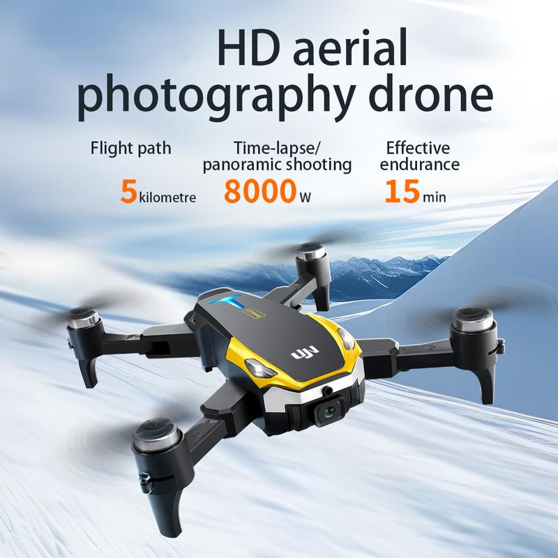 M8 Pro smart drone, dual batteries long life, brushless motor strong power, 50x HD focus, APP control, 360 ° roll, intelligent obstacle avoidance, outdoor aerial photography, suitable for social sharing birthday Christmas children's gifts