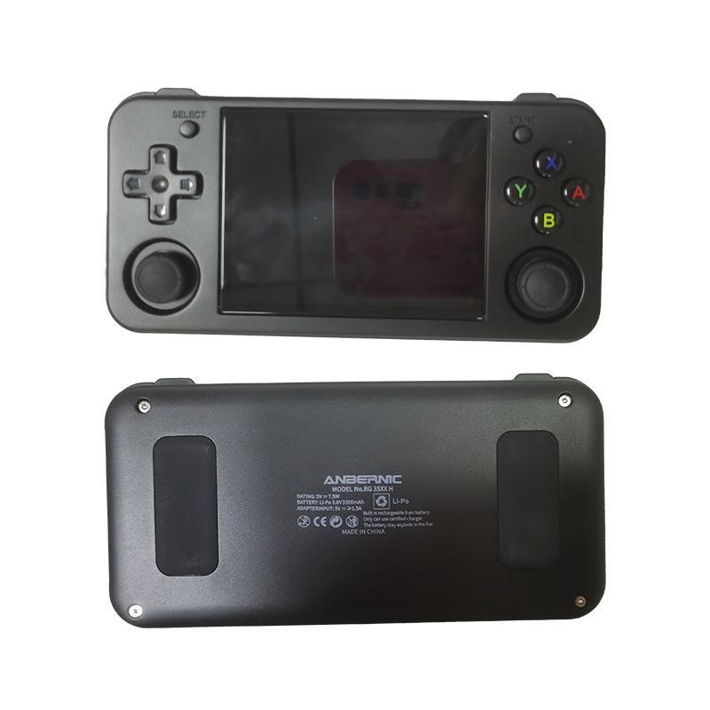 ANBERNIC RG35XX H Handheld Game Console, 64-Bit Linux Retro Handheld Game Console with 3.5 Inch IPS Screen & 5K+ Classic Games