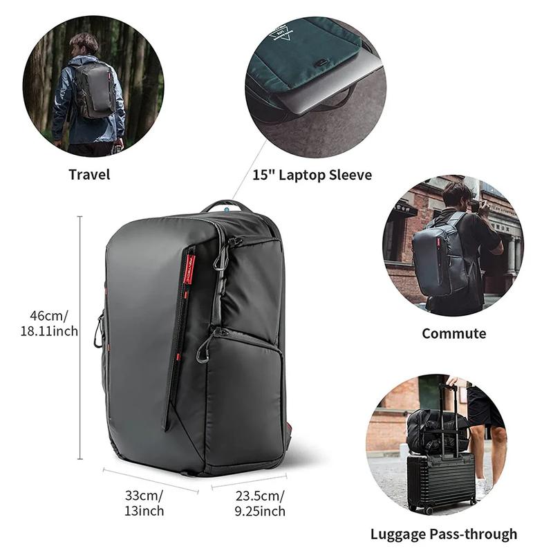 PGYTECH OneMo Lite Camera Backpack 22L for DJI, Sony, Canon, Nikon, OSMO Action Pocket, DSLR SLR Mirrorless, Drone, Camera Tripod Photographer Bag