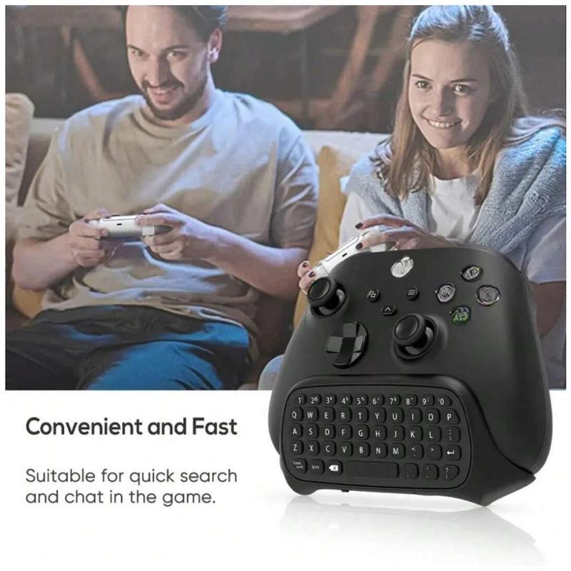 Wireless Game Controller Keyboard, 1 Count Bluetooth-compatible Gaming Keypad with USB Receiver, Gaming Accessories for Xbox X S One Series