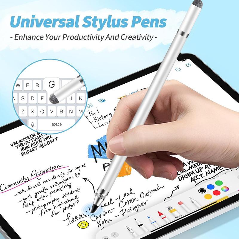 4 in 1 Stylus Pen, 1 Count High Sensitivity & Precision Touch Screen Stylus, Universal Stylus Pen for All Capacitive Touch Screen Device