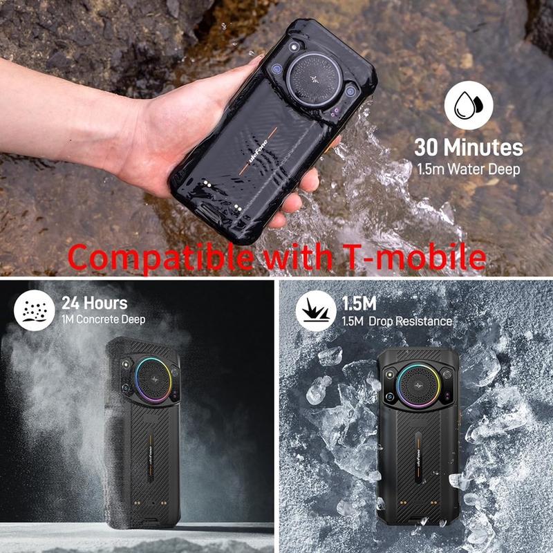 Armor 16s 21  Unlocked Rugged -Waterproof+Dustproof +Dropproof CellPhone 122dB loudest Speaker IR Blaster,Android 4G Smart Phone 16G+256GB Rugged Smartphone, 9600mAh 6.58