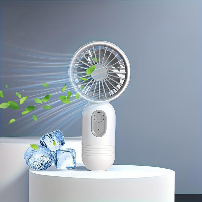 USB Rechargeable Portable Mini Fan, 3-Wind Speeds Handheld Fan, Silent Operation Cooling Fan for Office, Outdoor, Travel, and Camping