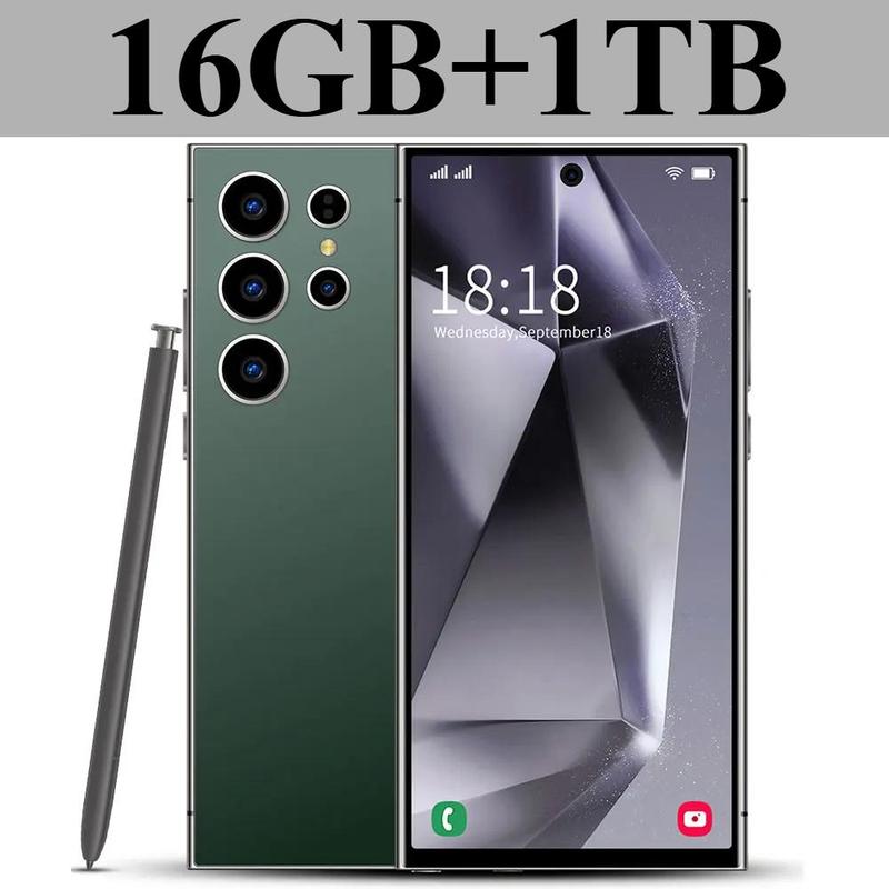 New 2024 Ultra 7.3HD Original Smartphone 5G Dual SIM Android 14 Phone 7800mAh 108MP Global Version US Version Unlocked Phone Gift Christmas Gift Black Friday Event Limited Time Special Offer