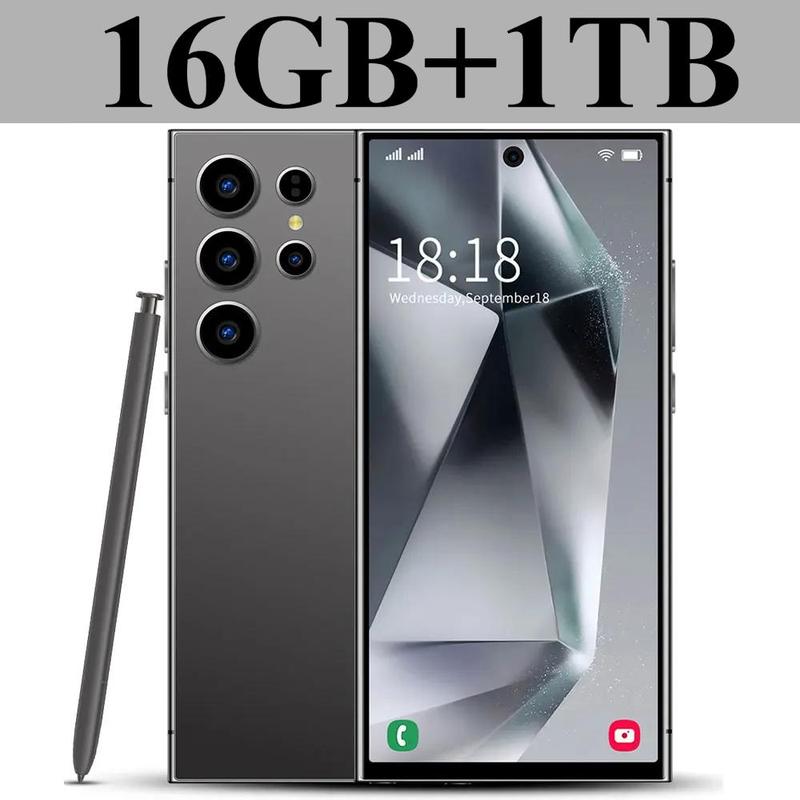 New 2024 Ultra 7.3HD Original Smartphone 5G Dual SIM Android 14 Phone 7800mAh 108MP Global Version US Version Unlocked Phone Gift Christmas Gift Black Friday Event Limited Time Special Offer