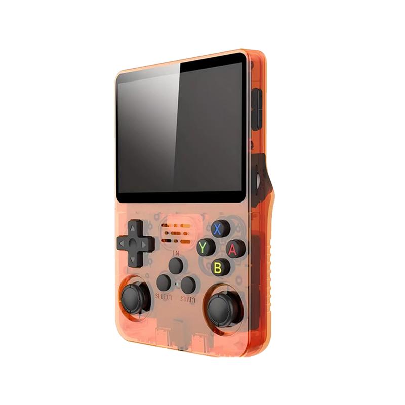 R36S Retro Handheld Game Player,NEW COMING Limited to 200 units,Halloween Special orange,Linux System 3.5 Inch Screen Retro Classic Handheld Gaming Player Video Game Consoles Protection Protection