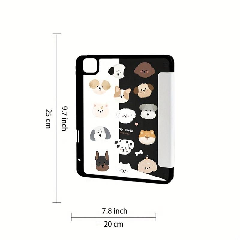 Vibrant Cartoon Animal iPad Case - Protective Case for iPad 9.7 10.2 10.5 10.9 Pro11 10th Generation - Fun, Durable, and Shock-Absorbing Design