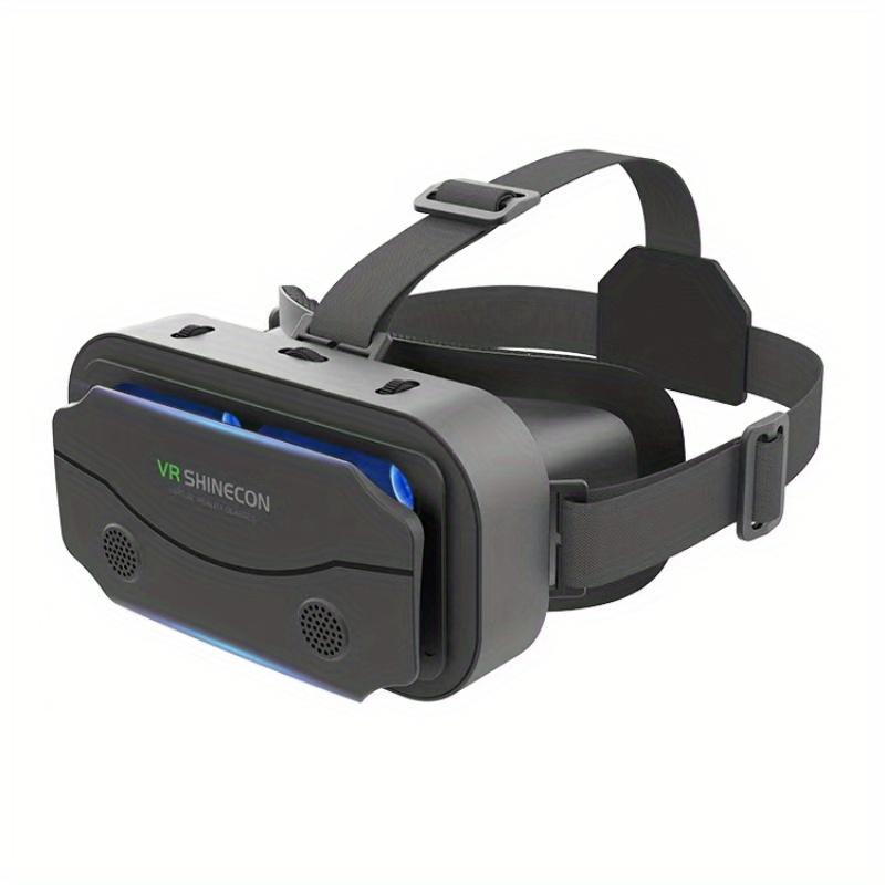 Adjustable VR Headset for Smartphones - Lightweight, Portable 3D Gaming Glasses with Compatibility Wearable Game