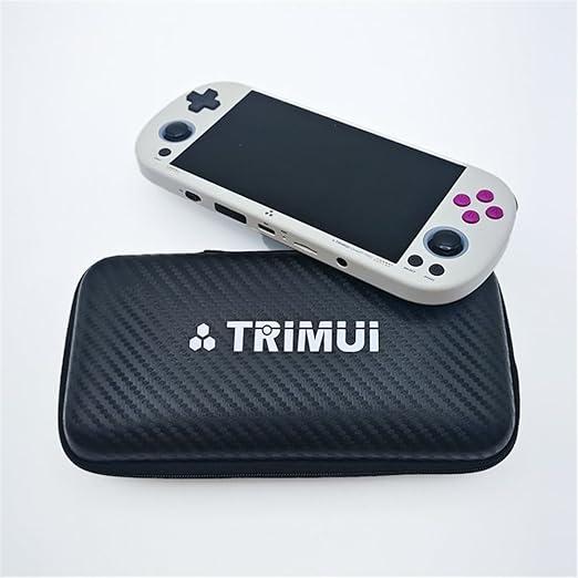 TR Game Console Protective Storage Case with Screen Protector for Smart Pro Handheld Gaming Device