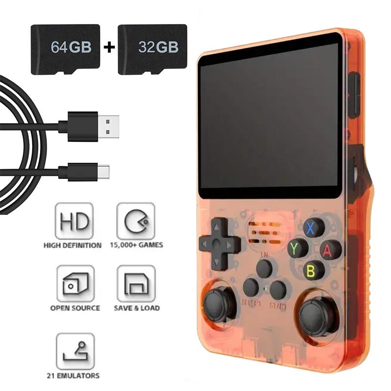 R36S Pocket Retro handheld Game Console 3.5