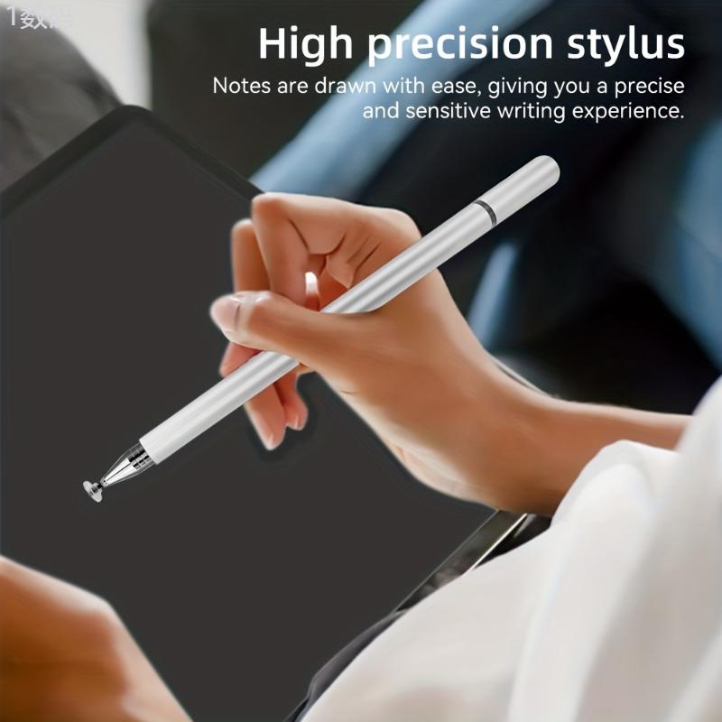 Stylus Pen For Touch Screens, Disc Stylus Pen Fiber Stylus With Magnetically Attached Cap, For IPhone iPad Pro Mini Air Android Microsoft Surface All Capacitive Touch Screens, Rose Golden Gift For Birthday Easter President's Day Boy Girlfri