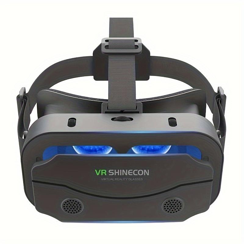 Adjustable VR Headset for Smartphones - Lightweight, Portable 3D Gaming Glasses with Compatibility Wearable Game