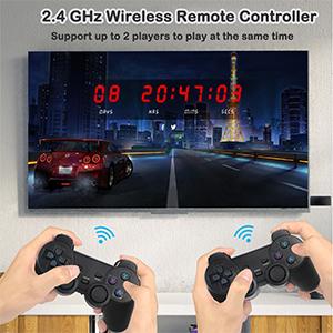 M8 Retro Stick - 9 built-in emulators, 4K output and 2.4GHz TV plug and play wireless controller, Bluetooth remote , Christmas gift Console Cable