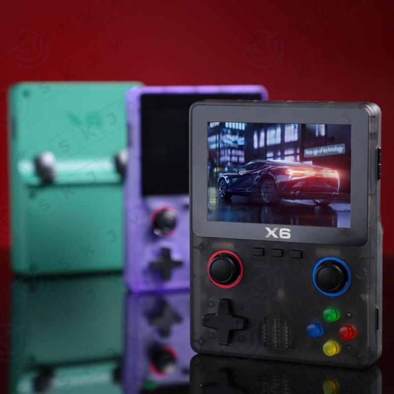 Retro Game Console with 32G Built-in 10000+ Games, 3.5 inch IPS OCA Full Fit Color Screen Handheld Game Console, Portable Gaming Console, Game Peripherals