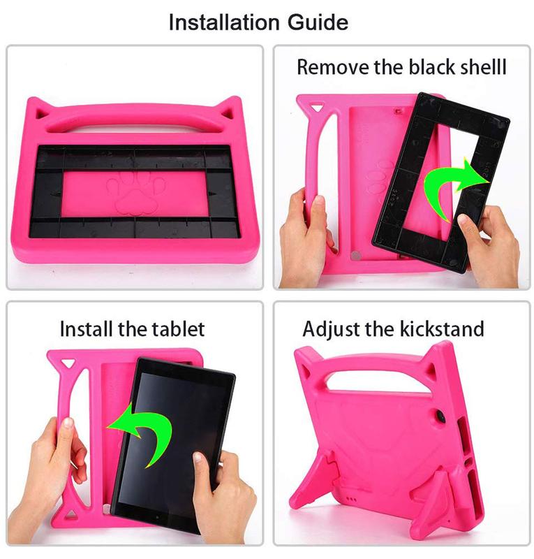 iPad 9th 8th 7th Generation Case 10.2 Inch Shockproof with Handle and Stand Kids friendly Cover