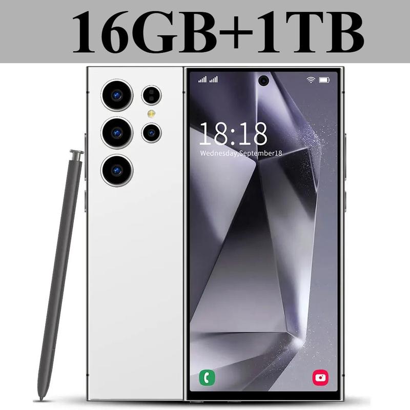 New 2024 Ultra 7.3HD Original Smartphone 5G Dual SIM Android 14 Phone 7800mAh 108MP Global Version US Version Unlocked Phone Gift Christmas Gift Black Friday Event Limited Time Special Offer